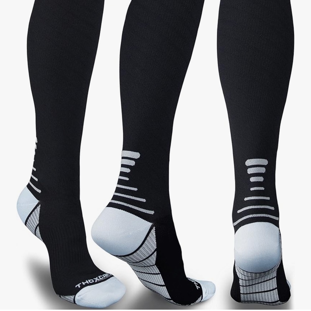 THOXCARE GRADUATED COMPRESSION SOCKS L/XL Black